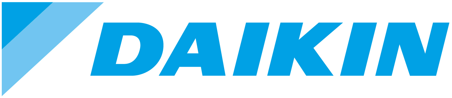 Official logo of Daikin, a global leader in heating and cooling solutions