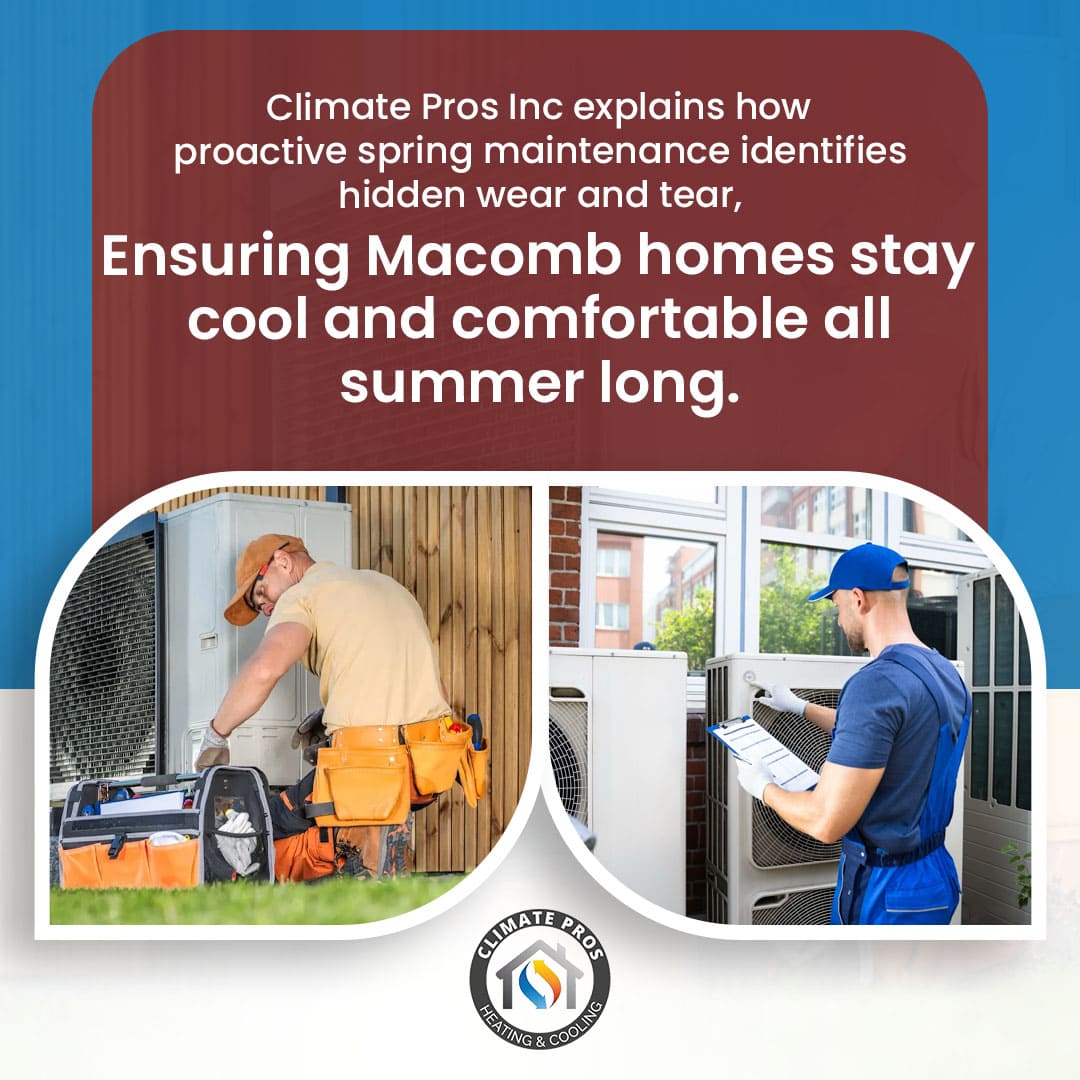 HVAC professionals performing residential AC maintenance to improve cooling performance