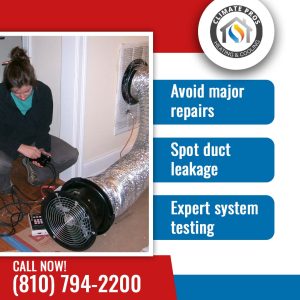 Damaged air ducts